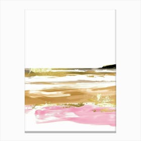 Pink Beach Canvas Print