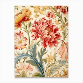 Floral Wallpaper 316 Canvas Print