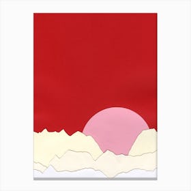 Sunset Styria Canvas Print