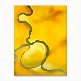 Georgia O'Keeffe - Green, Yellow and Orange Canvas Print