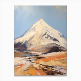 Ben Alder Scotland 2 Mountain Painting Canvas Print