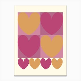 I Have Got A Square Heart Canvas Print