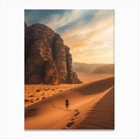 Wadi Rum Desert 1 Canvas Print