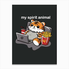 My Spirit Animal Canvas Print