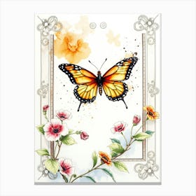 Monarch Butterfly Canvas Print