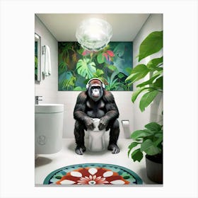 Chill Gorilla Canvas Print