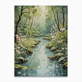 Serene River Canvas Print