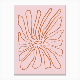 Pink Flower 3 Canvas Print