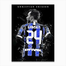 Christian Eriksen Canvas Print