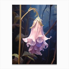 Floral Illustration Bluebell 1 Canvas Print