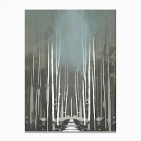 Path In The Woods Canvas Print Canvas Print