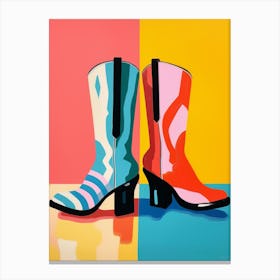 Matisse Inspired Cowgirl Boots 5 Canvas Print