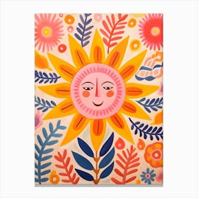 Sun Painting Canvas Print