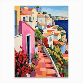 Lagos Portugal 2 Fauvist Painting Canvas Print