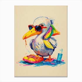 Pelican 7 Canvas Print