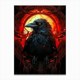 Raven 2 Canvas Print