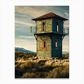 Ancient Guard Tower Canvas Print