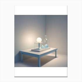 Table Lamp Canvas Print