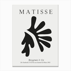 Matisse Minimal Cutout 14 Canvas Print
