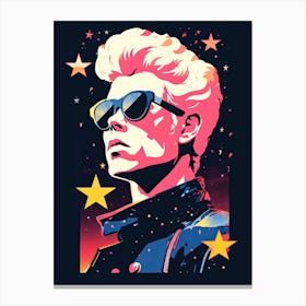 Rockstar art Canvas Print