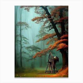 Foggy Forest 4 Canvas Print