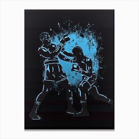 Boxing Fighters Canvas Print