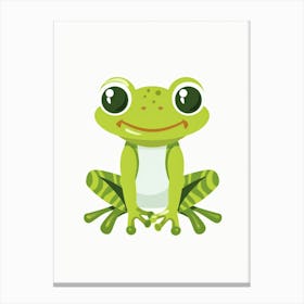 Cute Frog 4 Canvas Print