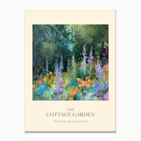 Cottage Garden Poster Wild Bloom 5 Canvas Print