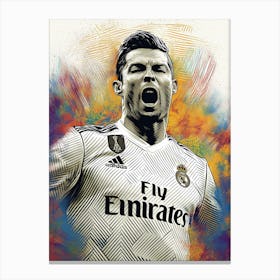 Ronaldo Canvas Print