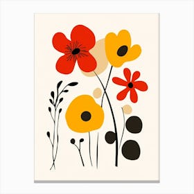 Poppies 95 Canvas Print