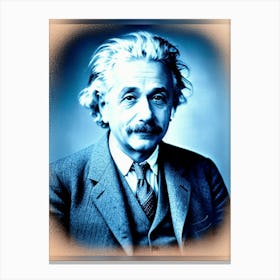 Albert Einstein 3 Canvas Print