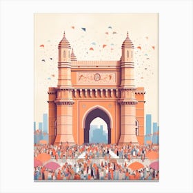 The Gateway Of India Mumbai Canvas Print