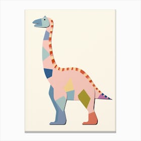 Nursery Dinosaur Art Nigersaurus 2 Canvas Print