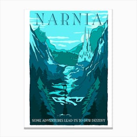 Fictional Travel - Narnia Canvas Print