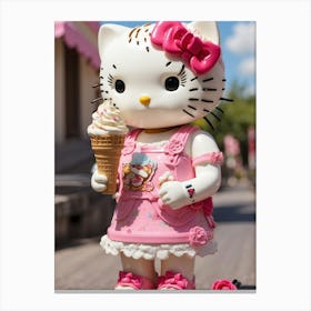 Hello Kitty 5 Canvas Print