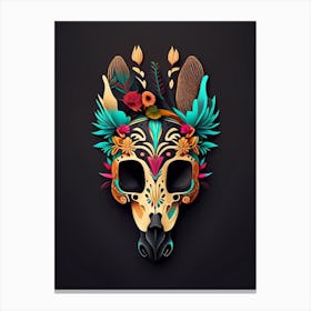Animal Skull 6 Mexican Canvas Print