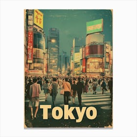 Aihrgdesign A Classic 1960s Travel Poster For Tokyo Showcasin D636f28d A047 4110 9051 2bbbb2ac8b21 1 Canvas Print