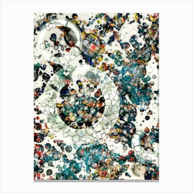 Abstraction Modern Art Stains 2 Canvas Print