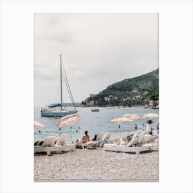 Vintage Summer Travel Photograph Canvas Print