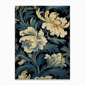 Floral Wallpaper 80 Canvas Print