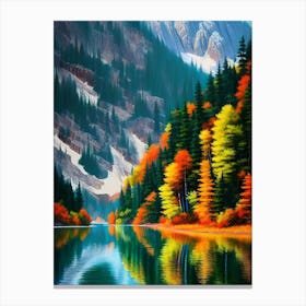 Autumn Lake 11 Canvas Print