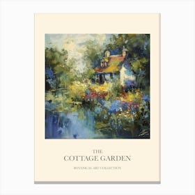 Flower Symphony Cottage Garden Poster 8 Canvas Print