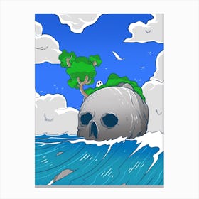 Lost Island 1 Canvas Print