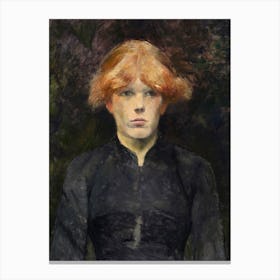 Carmen, Henri de Toulouse-Lautrec Canvas Print