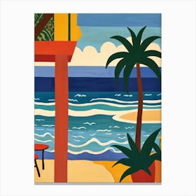 'The Beach' Canvas Print