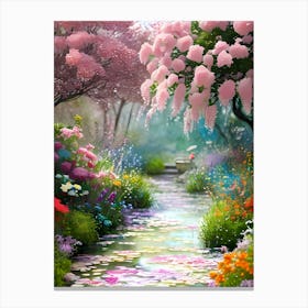 Beautiful Garden Canvas Print