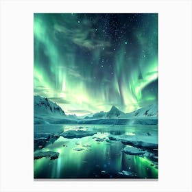 Aurora Borealis Canvas Print