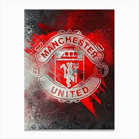 Logo Manchester United 1 Canvas Print
