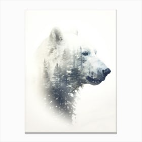 Polar Bear 2 Canvas Print