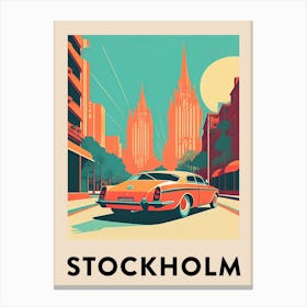 Stockholm 2 Canvas Print